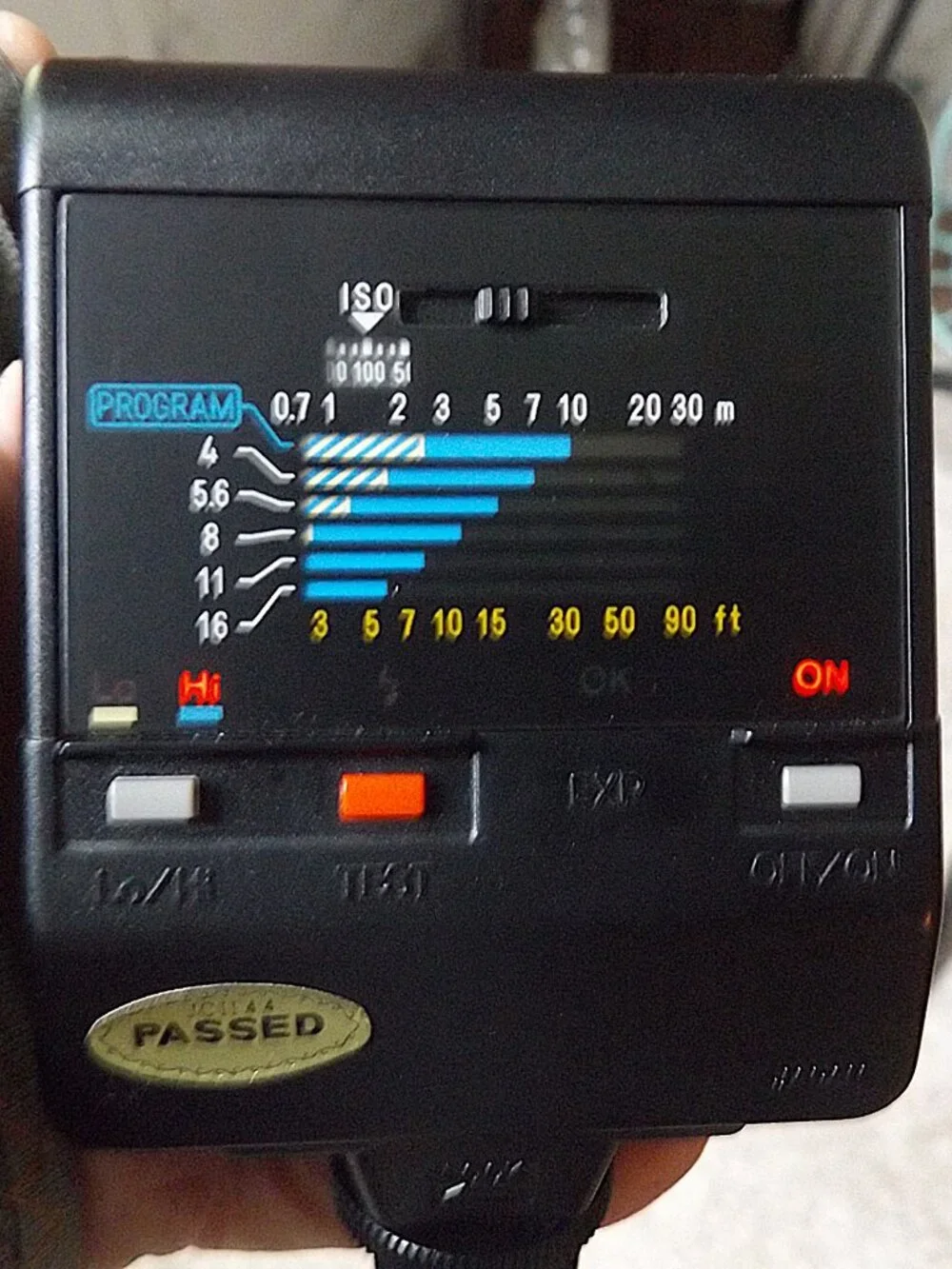 1980s Minola Maxxum Flash 2800AF Electronic Hot Shoe, Case & Diffuser